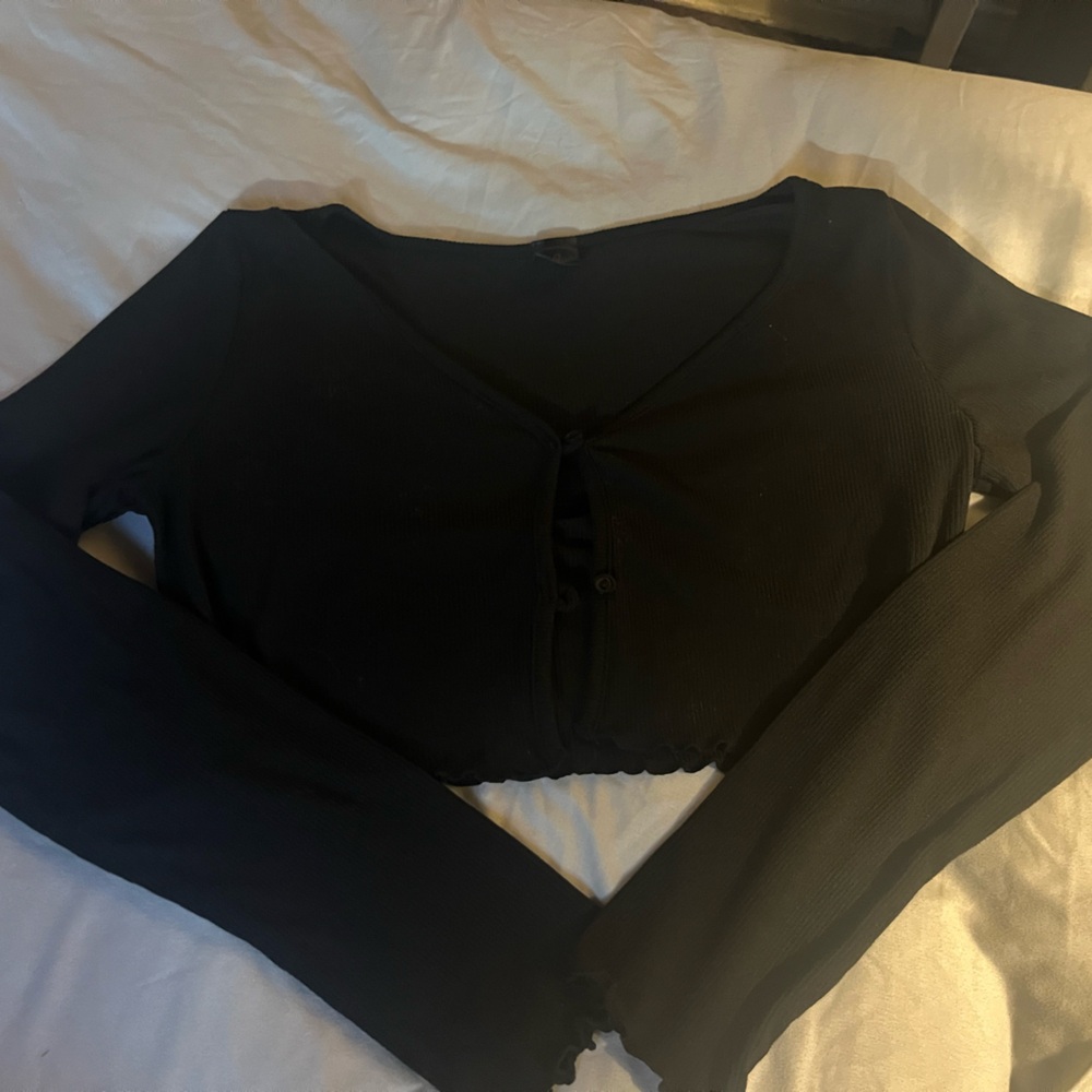 I ❤️ Joah long sleeve crop top